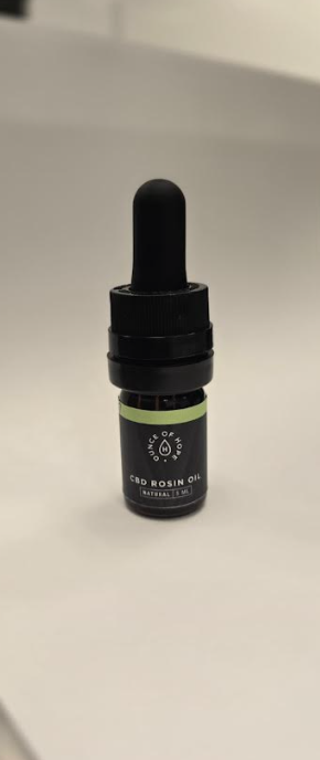 Full-Spectrum CBD+THC Rosin Oil / 5ml Bottle (347mg)(from 2000mg oil)